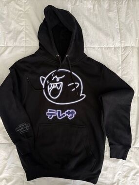 Super Mario World Boo Adult Sweatshirt